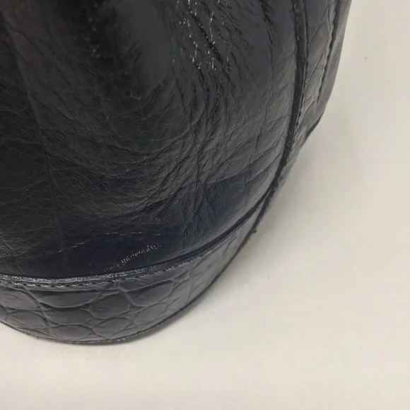 Vintage Black Brahmin Classic Tote - Picture 15 of 16